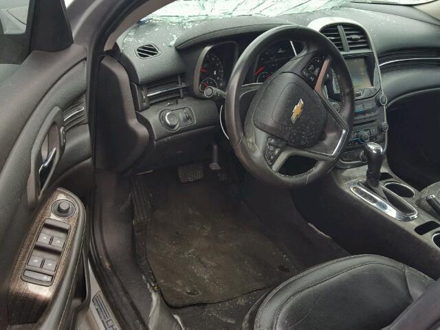 1G11H5SL4EF186799 - 2014 CHEVROLET MALIBU LTZ 银色 照片 9