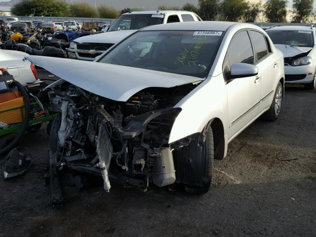 3N1AB6AP4CL698247 - 2012 NISSAN SENTRA 2.0 SILVER photo 2