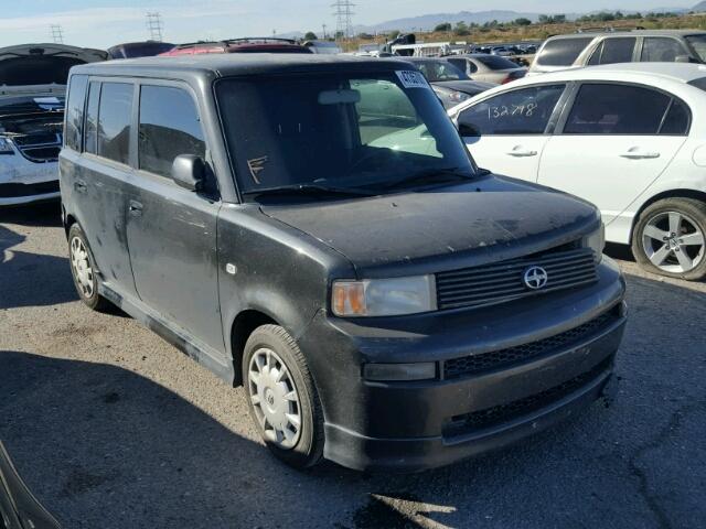 JTLKT324364065528 - 2006 TOYOTA SCION XB BLACK photo 1