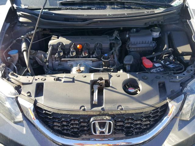2HGFB2F91DH524153 - 2013 HONDA CIVIC EXL 灰色 照片 7