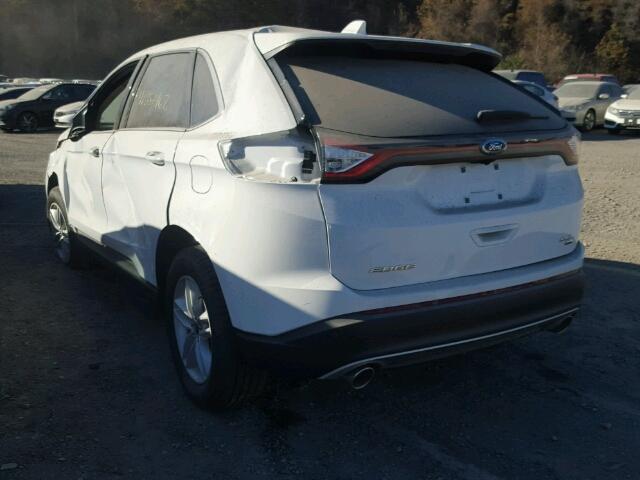 2FMPK4J88HBB76224 - 2017 FORD EDGE Beyaz fotoğraf 3