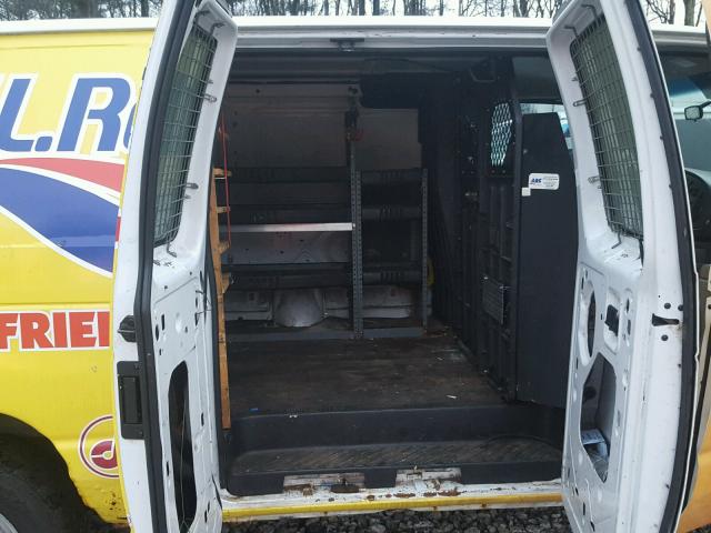 1FTSE34L06DB43659 - 2006 FORD ECONOLINE WHITE photo 6