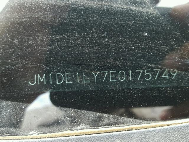 JM1DE1LY7E0175749 - 2014 MAZDA MAZDA2 TOU BLUE photo 10