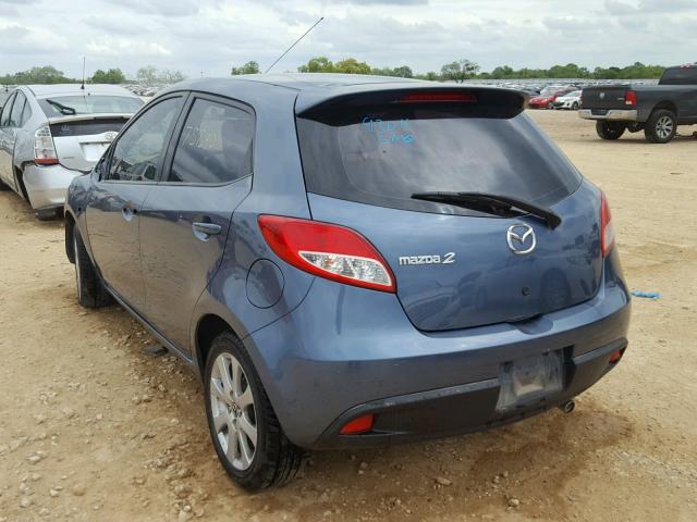 JM1DE1LY7E0175749 - 2014 MAZDA MAZDA2 TOU BLUE photo 3