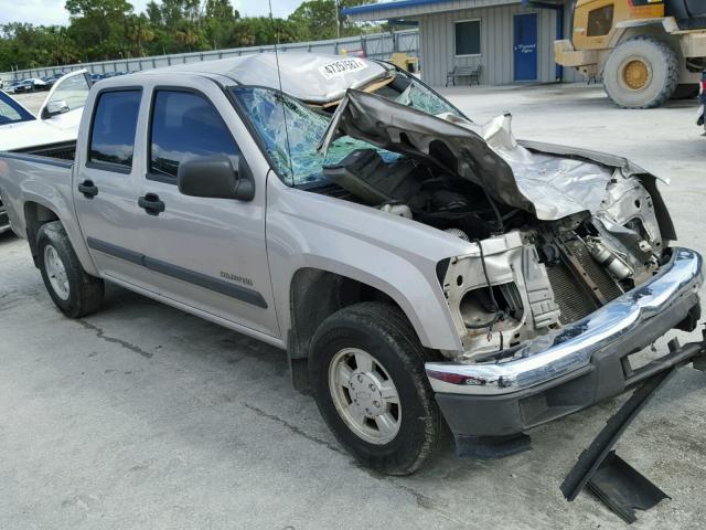 1GCCS138058248451 - 2005 CHEVROLET COLORADO BEIGE photo 1