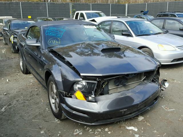 1ZVFT85H275223519 - 2007 FORD MUSTANG GT BLACK photo 1