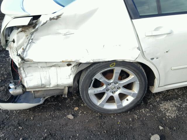 1N4BA41E87C851369 - 2007 NISSAN MAXIMA SE WHITE photo 9