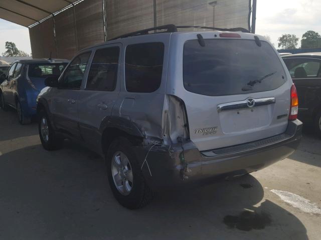 4F2CZ06163KM11706 - 2003 MAZDA TRIBUTE ES SILVER photo 3