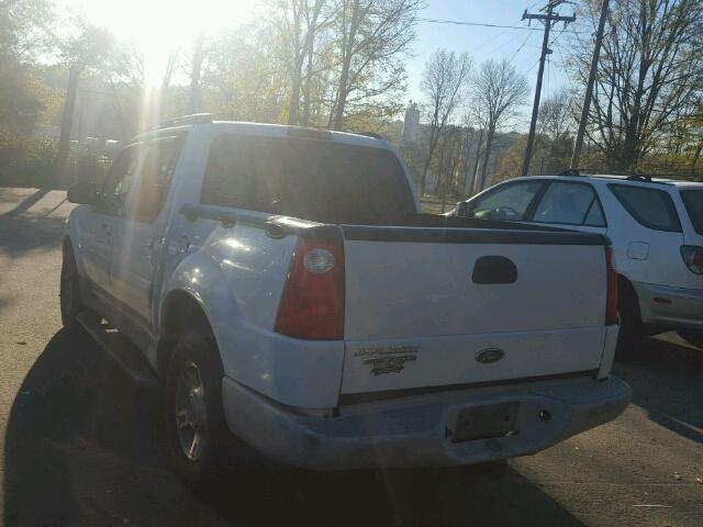 1FMZU67E53UB67432 - 2003 FORD EXPLORER S WHITE photo 3