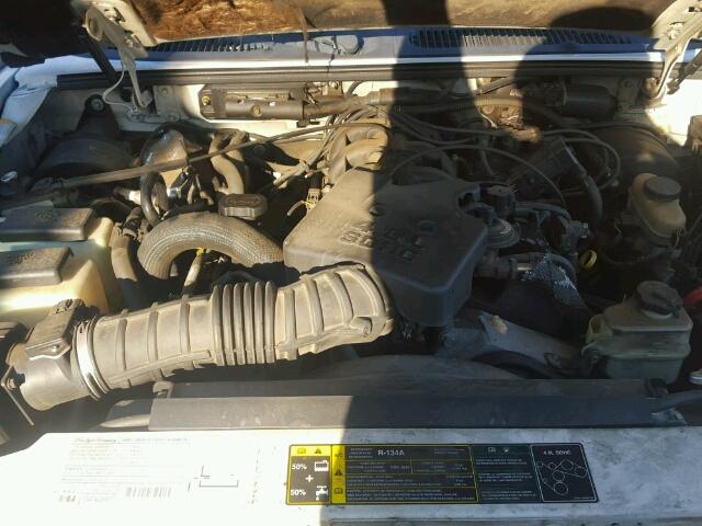 1FMZU67E53UB67432 - 2003 FORD EXPLORER S WHITE photo 7