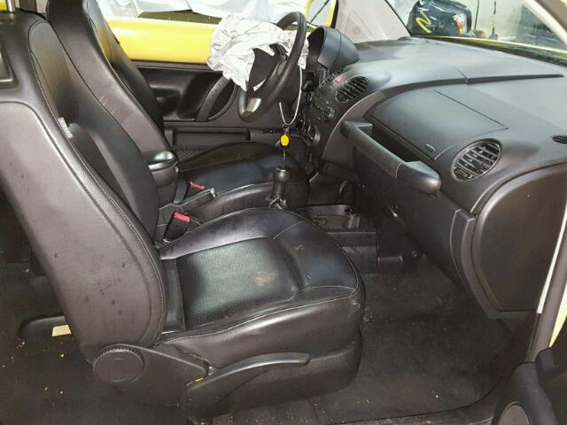 3VWRW31C37M510556 - 2007 VOLKSWAGEN NEW BEETLE 黄色 照片 5