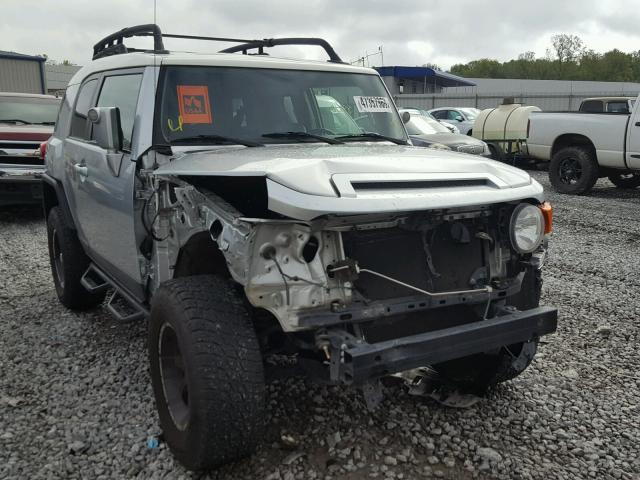 JTEBU11F370047163 - 2007 TOYOTA FJ CRUISER SILVER photo 1