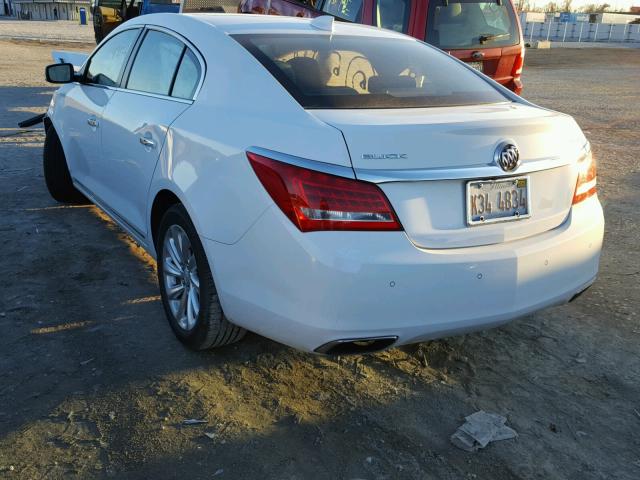 1G4GB5G31FF114693 - 2015 BUICK LACROSSE WHITE photo 3