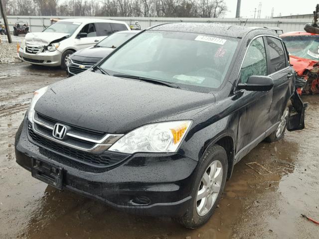 5J6RE4H49BL040516 - 2011 HONDA CR-V SE BLACK photo 2