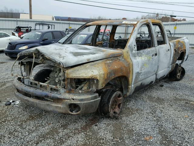 1D7KU28D64J218157 - 2004 DODGE RAM 2500 S BURN photo 2