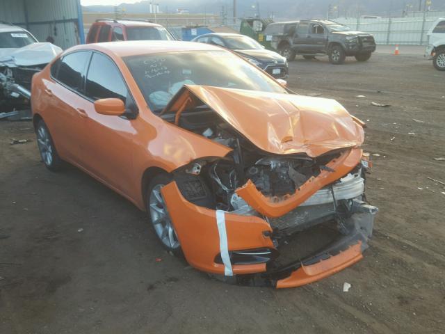 1C3CDFBA0DD289569 - 2013 DODGE DART SXT ORANGE photo 1