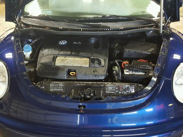 3VWCM21Y74M303987 - 2004 VOLKSWAGEN NEW BEETLE 蓝色 照片 7