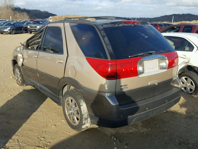 3G5DB03E92S527198 - 2002 BUICK RENDEZVOUS GOLD photo 3