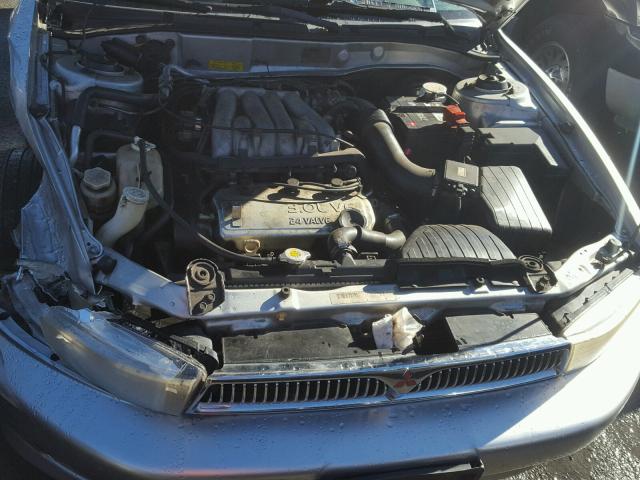 4A3AA46L6YE013535 - 2000 MITSUBISHI GALANT ES SILVER photo 7