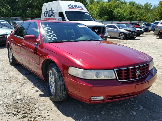 1G6KY5494YU261355 - 2000 CADILLAC SEVILLE ST RED photo 1