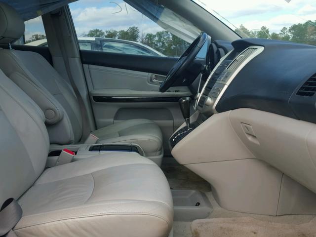 2T2GK31U18C036269 - 2008 LEXUS RX 350 SILVER photo 5