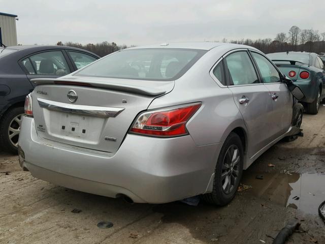 1N4AL3APXFC477962 - 2015 NISSAN ALTIMA 2.5 SILVER photo 4