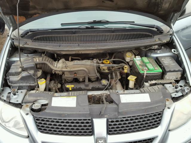 2D4GP44L63R168986 - 2003 DODGE GRAND CARA BLUE photo 7