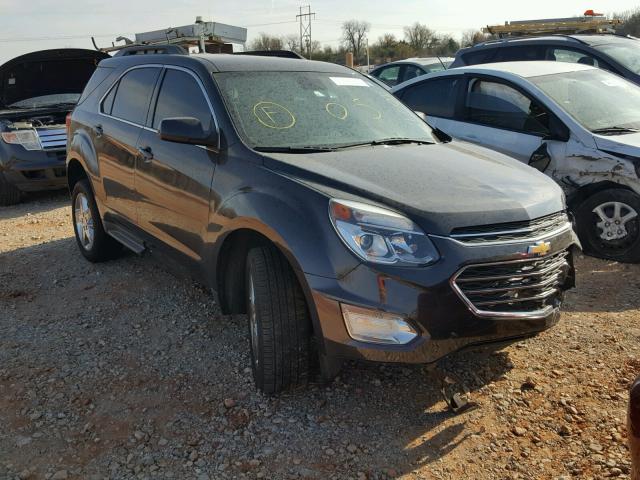 2GNALCEK3G6177108 - 2016 CHEVROLET EQUINOX LT BLUE photo 1