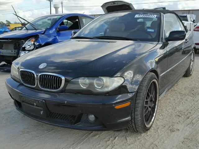 WBABW53484PL47167 - 2004 BMW 330 CI BLACK photo 2