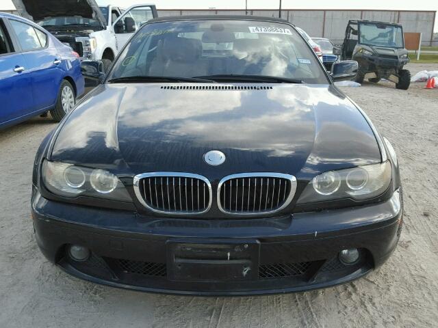 WBABW53484PL47167 - 2004 BMW 330 CI BLACK photo 9