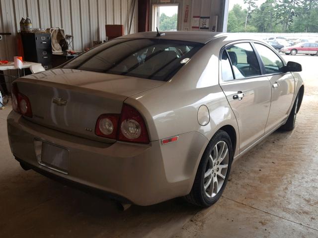 1G1ZK57788F234759 - 2008 CHEVROLET MALIBU LTZ 金色 照片 4