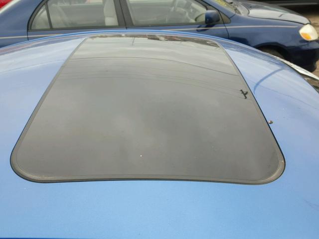 3VWCC21C31M411851 - 2001 VOLKSWAGEN NEW BEETLE BLUE photo 9