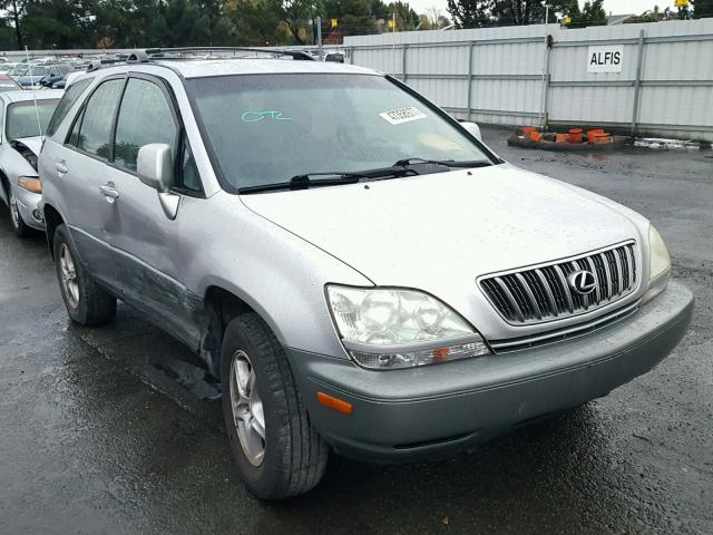 JTJHF10U120246372 - 2002 LEXUS RX 300 SILVER photo 1