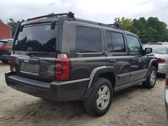 1J8HG48NX6C274974 - 2006 JEEP COMMANDER Qəhvəyi foto 4