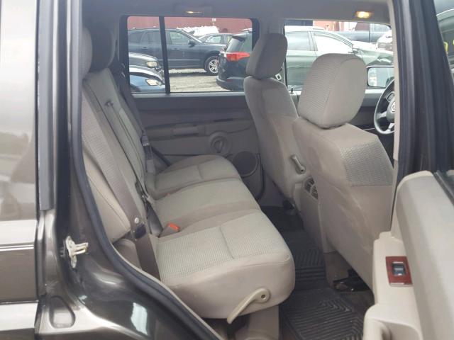 1J8HG48NX6C274974 - 2006 JEEP COMMANDER Qəhvəyi foto 6