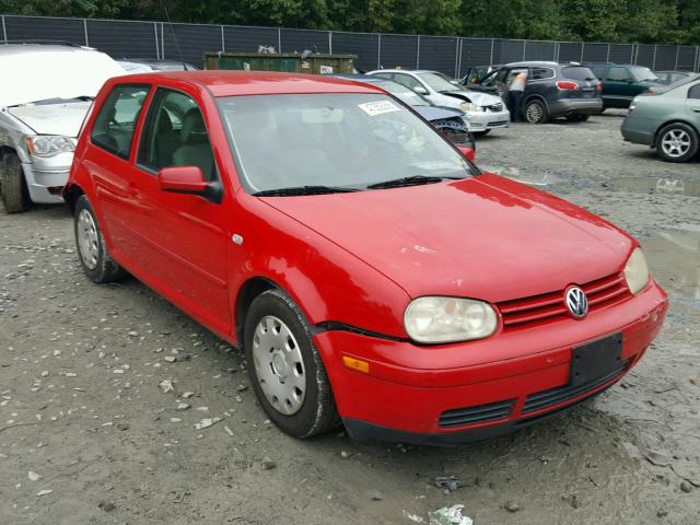 9BWBL61J444005314 - 2004 VOLKSWAGEN GOLF GL RED photo 1