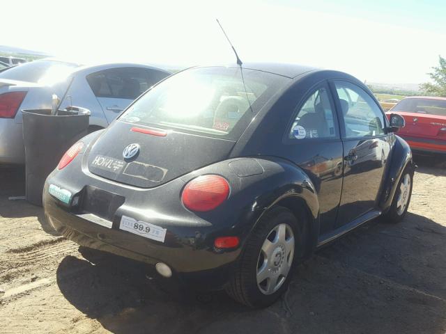 3VWCC21C6YM474601 - 2000 VOLKSWAGEN NEW BEETLE შავი ფოტო 4