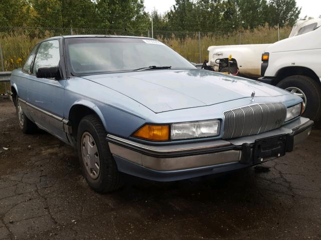 2G4WD14W9K1405358 - 1989 BUICK REGAL LIMI BLUE photo 1