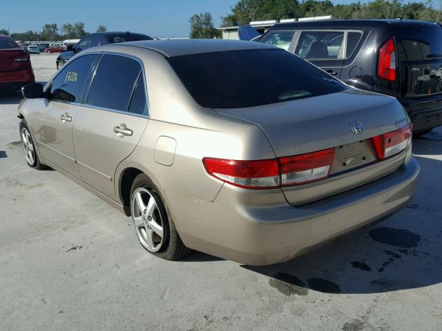 JHMCM56623C063564 - 2003 HONDA ACCORD EX TAN photo 3