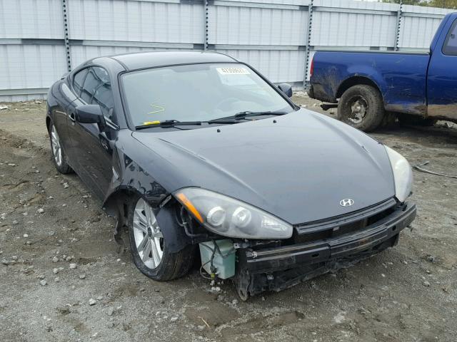 KMHHM66D58U296220 - 2008 HYUNDAI TIBURON GS BLACK photo 1