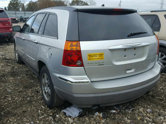 2A8GM68X77R282363 - 2007 CHRYSLER PACIFICA T SILVER photo 3