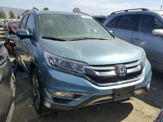 5J6RM4H90GL024890 - 2016 HONDA CR-V TOURI TEAL photo 1