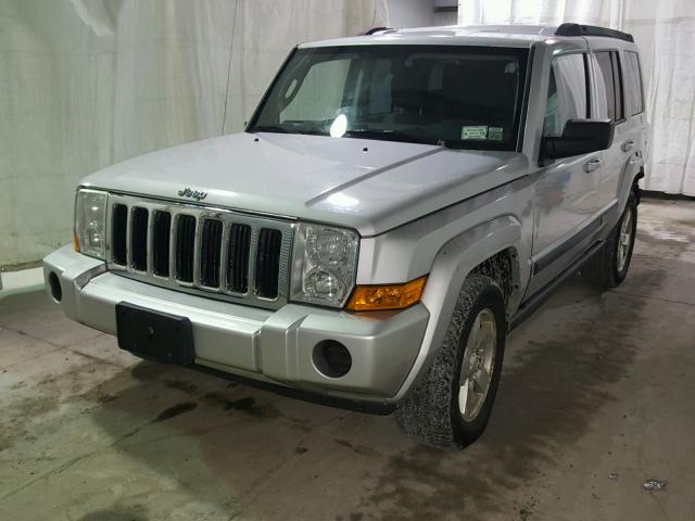1J8HG48K47C647689 - 2007 JEEP COMMANDER Gümüş foto 2