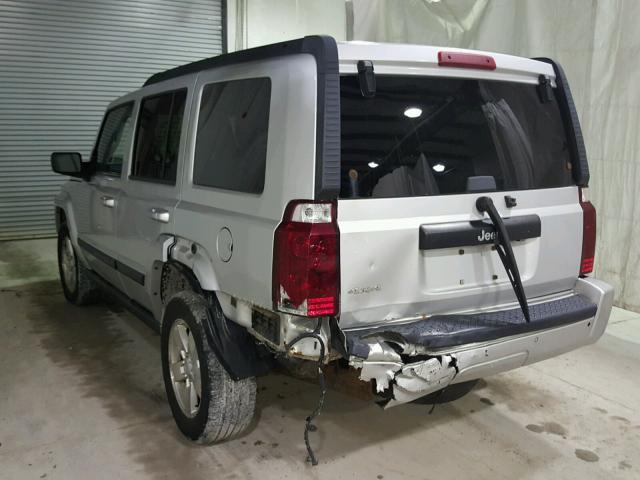 1J8HG48K47C647689 - 2007 JEEP COMMANDER Gümüş foto 3