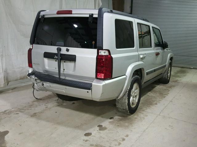 1J8HG48K47C647689 - 2007 JEEP COMMANDER Gümüş foto 4