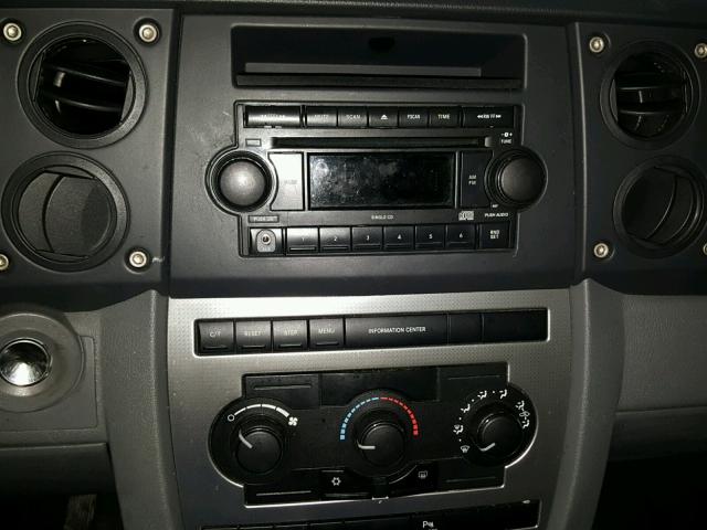 1J8HG48K47C647689 - 2007 JEEP COMMANDER Gümüş foto 9