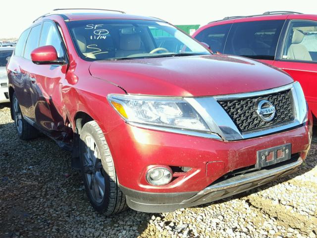 5N1AR2MM5DC682022 - 2013 NISSAN PATHFINDER RED photo 1