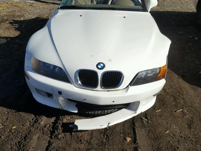 4USCJ3320VLC06964 - 1997 BMW Z3 2.8 WHITE photo 7