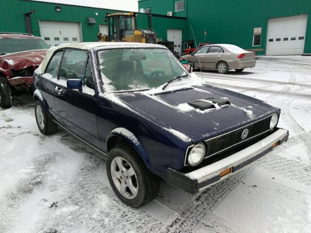 WVWCA0152EK000632 - 1984 VOLKSWAGEN RABBIT DEL BLUE photo 1