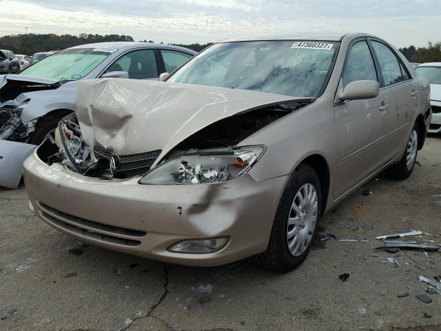 4T1BE30K24U813587 - 2004 TOYOTA CAMRY LE BEIGE photo 2